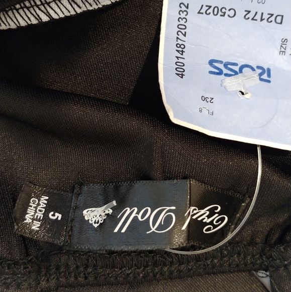 CRYSTAL DOLL CUT-OUT SCUBA FIT & FLARE DRESS S - Picture 11 of 11